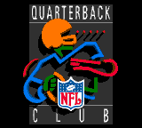NFL Quarterback Club (USA, Europe) Title Screen